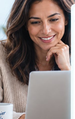 An employee using zReports Health